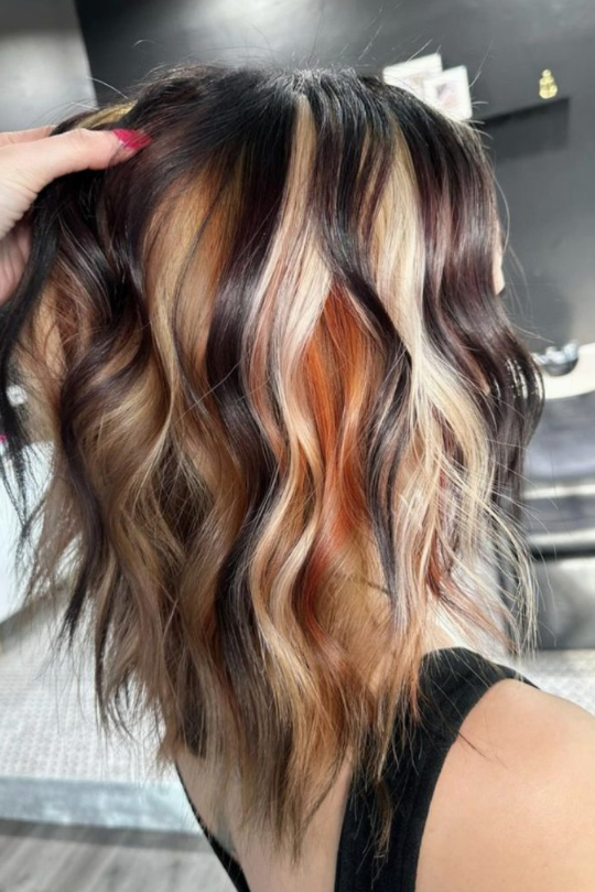 Textured Waves With Copper