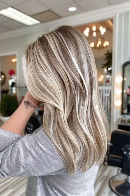 The Sleek And Elegant Ice Blonde