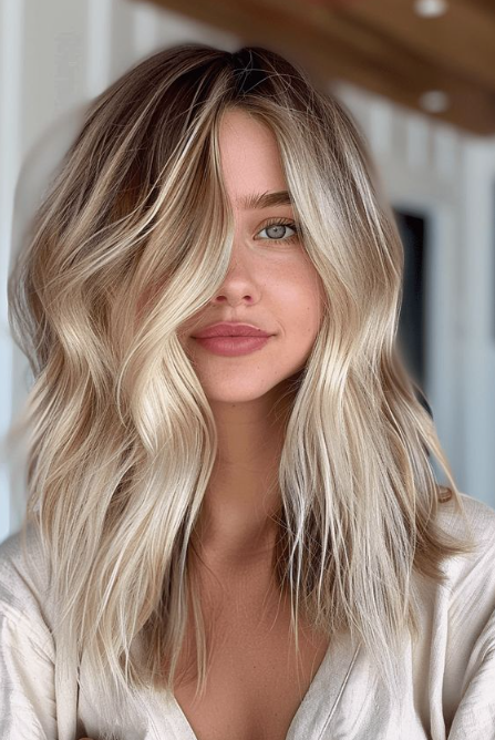 The Trendy Bronde With Subtle Highlights