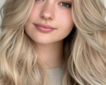 The Youthful Soft Blonde Waves