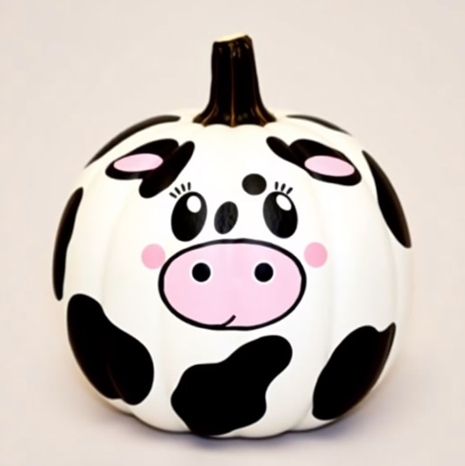 Top Cow Pumpkin Ideas