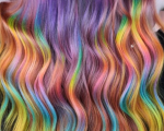 Vibrant Rainbow Waves