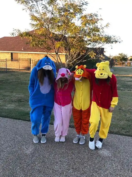 Winnie The Pooh Group Costume