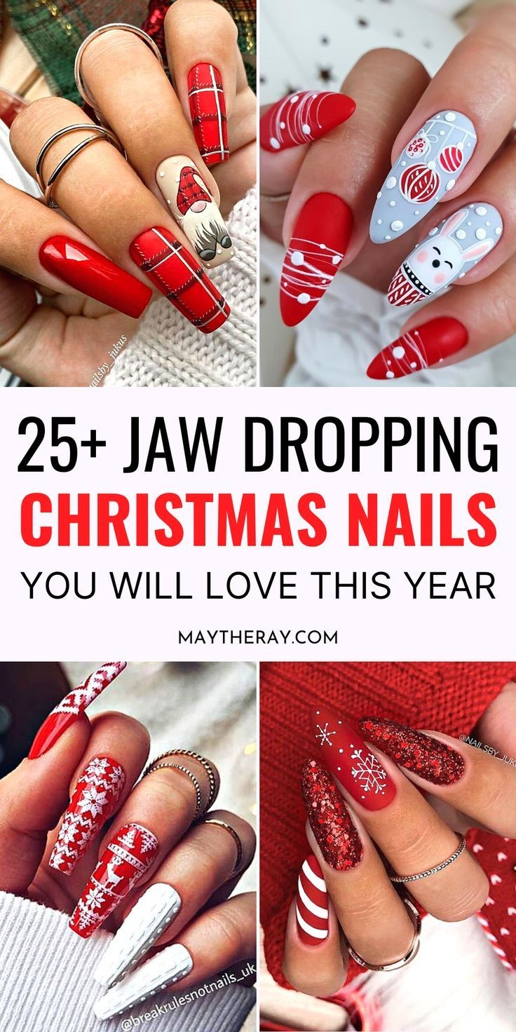 Amazing Holiday Nail Designs Ideas