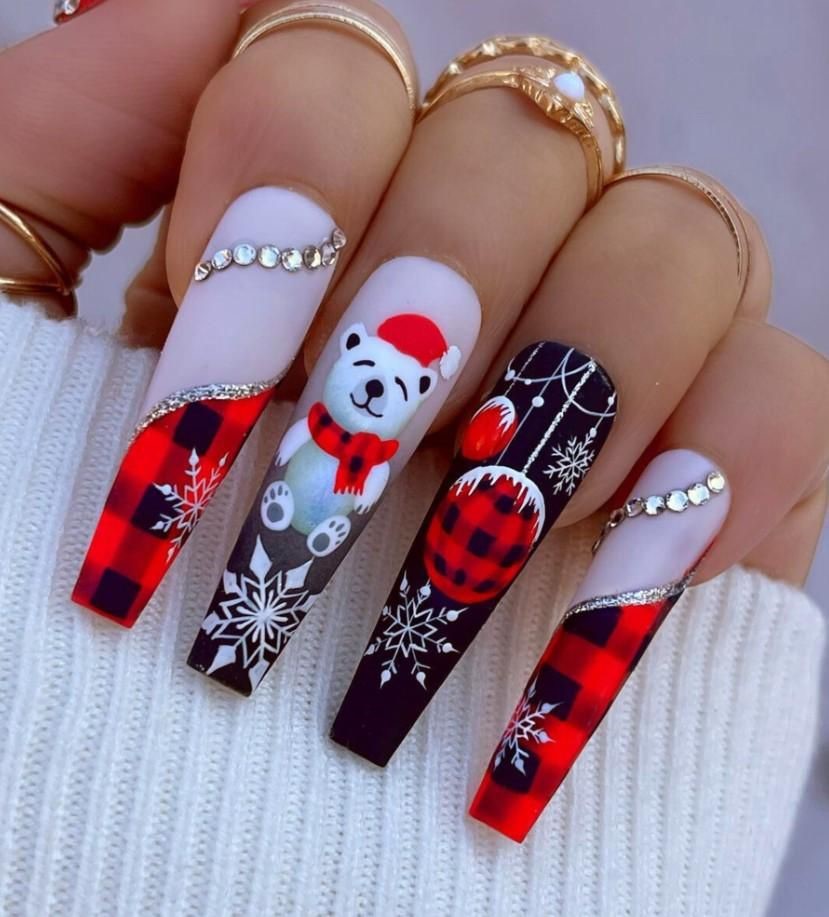 Awesome Christmas Nail Designs Photo