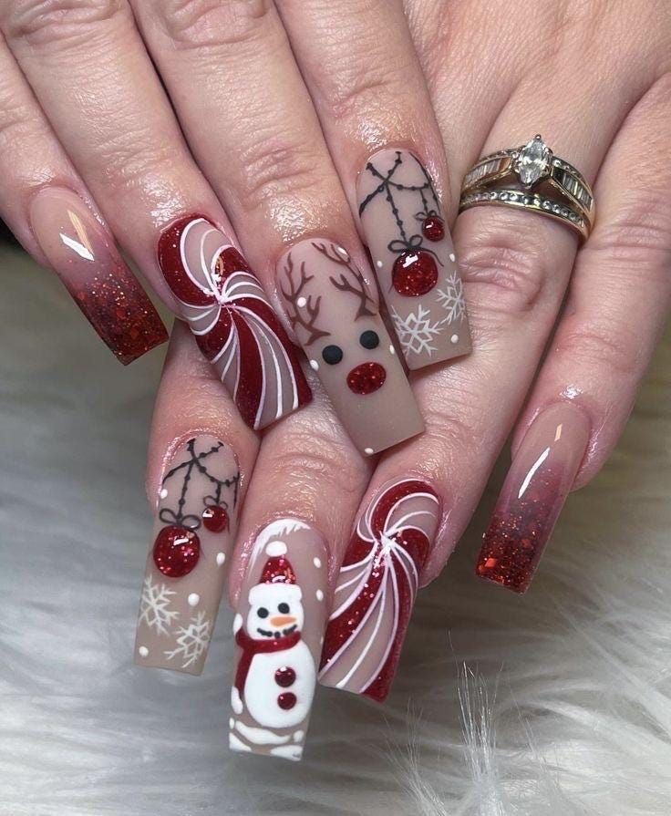 Best Christmas Nail Designs Ideas