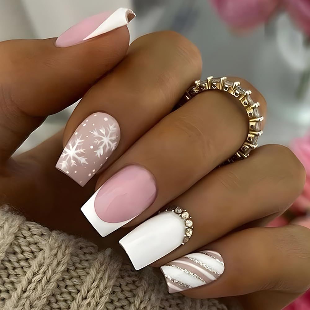 Classy Christmas Nail Designs Inspiration