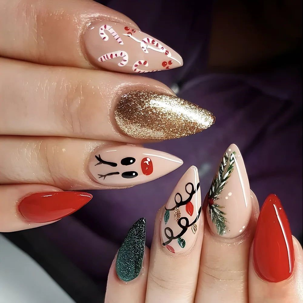 Dreamy Christmas Nail Designs