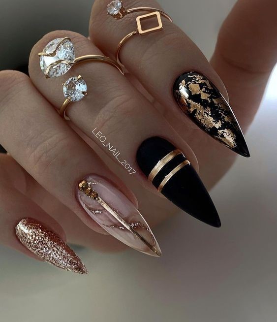 Awesome New Years Nails Gallery