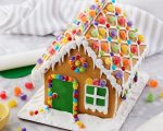 Cute Homemade Gingerbread House Photo