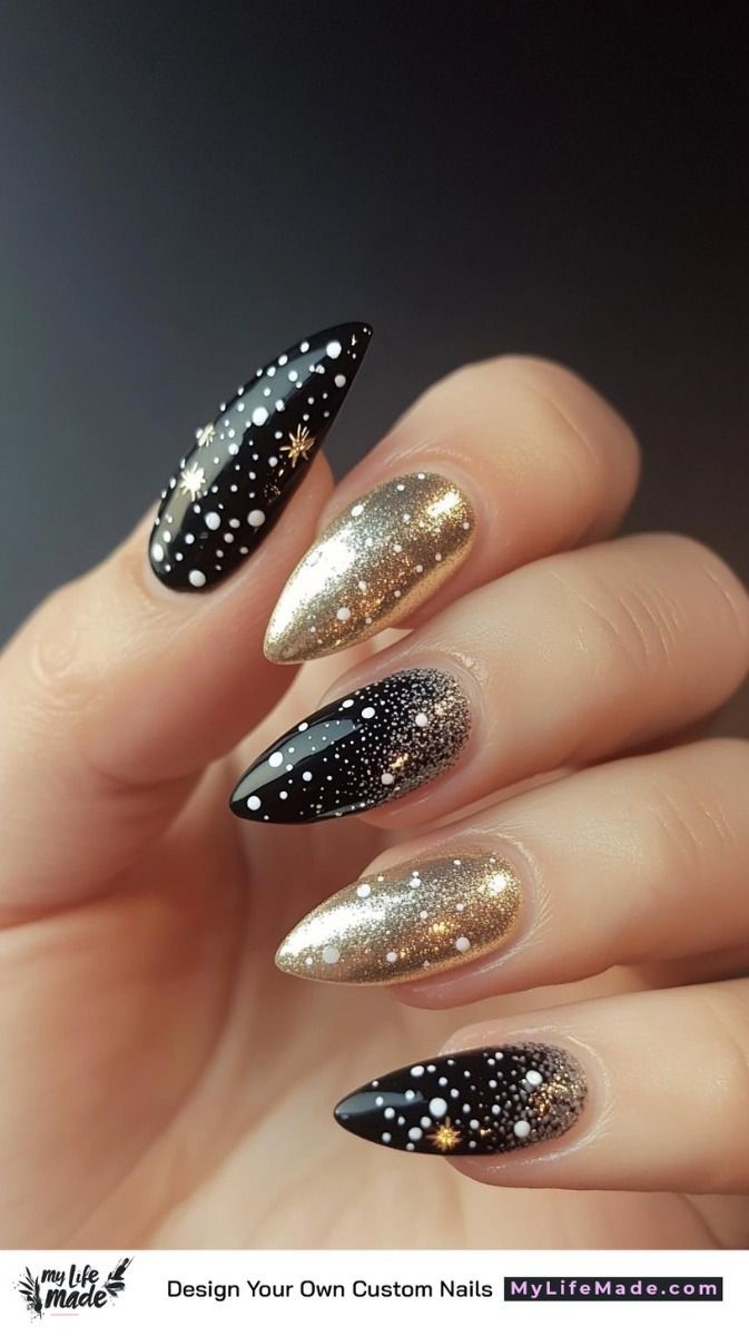 Cute New Years Nails Ideas