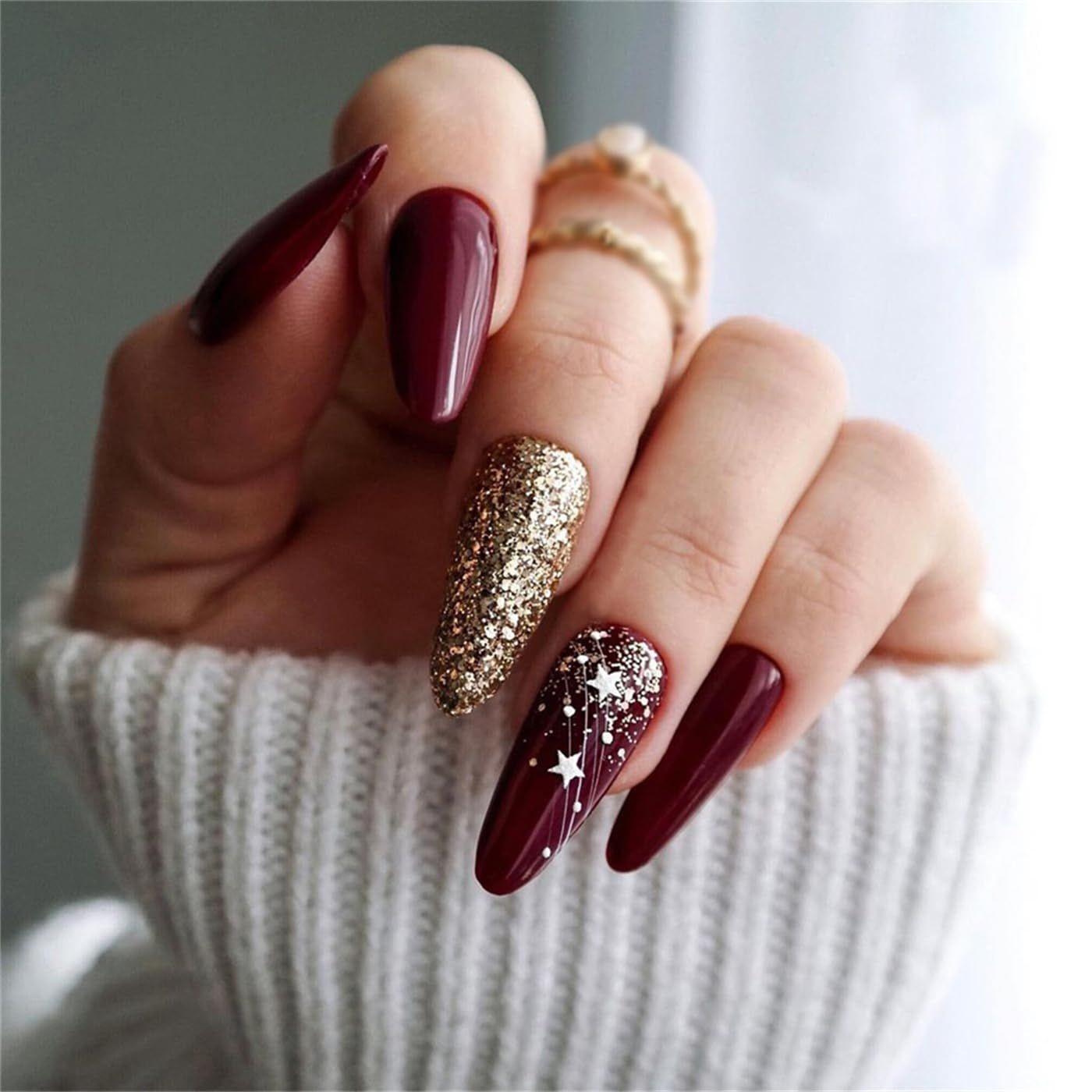 Cute New Years Nails Inspiration